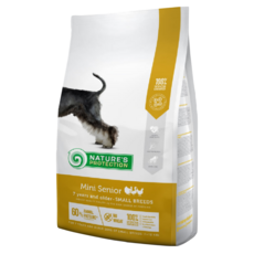 NATURE'S PROTECTION 自然本色 迷你型高齡犬 7歲以上, 雞肉, 2kg, 1袋