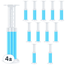 馬桶芳香凝膠 12個 Set, 36mL, 玫瑰/海洋/薰衣草/蘋果/檸檬香味, 4盒, 款式隨機