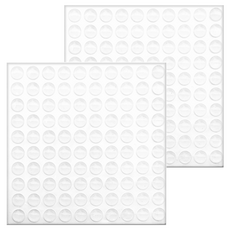 防撞粒 防滑止滑 100個, 半球型 透明, 2組