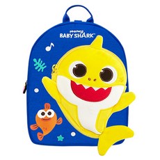 碰碰狐鯊魚寶寶立體口袋防走失後背包 WP-B112