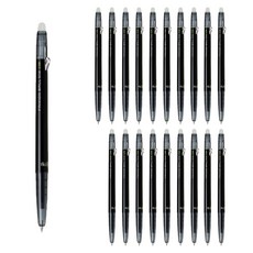 PILOT 百樂 FRIXION Ball Slim 中性筆 0.38mm, 黑色, 20入