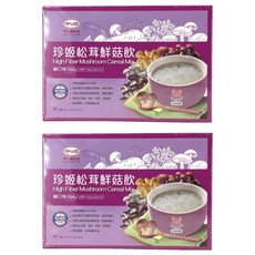 呷七碗 珍姬松茸鮮菇飲10包裝 高纖沖泡即食 營養豐富, 280g, 2盒