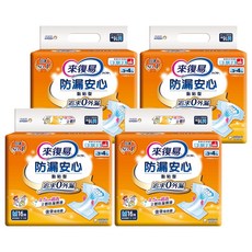 Lifree 來復易 防漏安心 成人黏貼型紙尿褲 柔軟材質 貼心呵護 立體防漏 安心乾爽, M(腰圍29~43吋), 16片, 4包