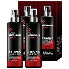 폴메디슨 옴므 스트롱 헤어스프레이, 2개, 250ml