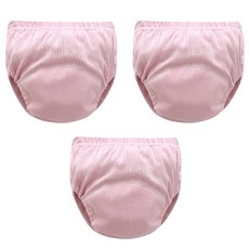 조이멀티 아동용 펀칭 단색파스텔 배변훈련팬티, 진핑크, 1세트