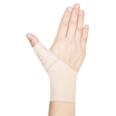 Luvish 纖薄拇指保護帶 右手, 1個, 皮膚