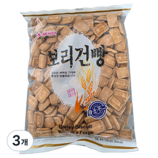 Bite 香脆點心大麥乾糧, 550g, 3個