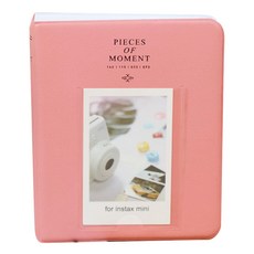 Moneyfull 馬卡龍迷你小卡拍立得相簿, 16張, 粉紅色