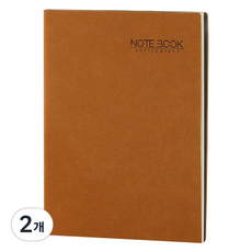 Madakkumi 商務辦公用高級筆記本 A5 日記本 B款, 2個, 09 羊皮 棕色