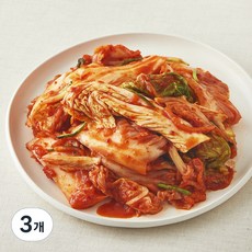 모산김치 갓담근 배추 겉절이 김치, 1.5kg, 3개