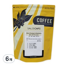 SALES CAFE 綜合咖啡豆 濃鬱口味 營業用 研磨, 500g, 6個, 義式濃縮咖啡