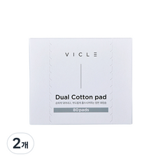 車用雙棉墊, 80入, 2個