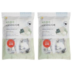 이미지 제주통무 디포리다시팩 30p, 450g, 2개