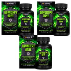 비타민마을 블랙마카 골드, 120정, 3개