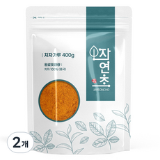 자연초 치자가루, 2개, 400g