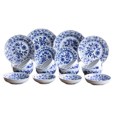 Cesky Postlan Zvibelmuster 家用餐具套裝 4 R775 18p, 混色, 8種餐具