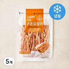 해맑은푸드 직화 구운오징어 (냉동), 200g, 5개