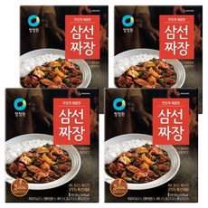 清純宮三仙炸醬麵, 180g, 4個