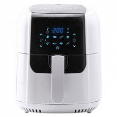 cook power 鍋寶 數位觸控式健康空氣炸鍋 送油刷, AF-6071W, 白色, 1台