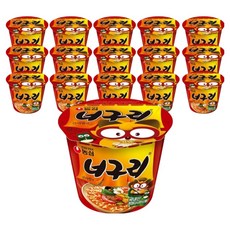 NONGSHIM 農心 碗裝浣熊香辣海鮮烏龍麵 111g, 16入