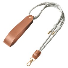 ekax 可調節減壓抽繩背帶, 織紋米灰, 1條