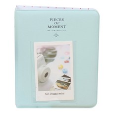 머니풀 마카롱 미니 포카 폴라로이드 앨범, 민트, 16매