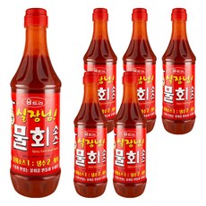 움트리 실장님 물회소스, 1kg, 6개