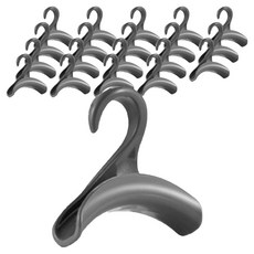 Back to Basics 弧形包包帽子多功能掛架, 灰色, 20個