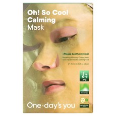 One-day's you Oh So Cool 鎮靜舒緩面膜, 1入, 5個