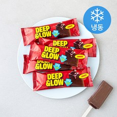 딥앤로우 저당 쫀득초코바 (냉동), 5개, 1개입, 70ml