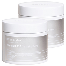 [비건뷰티] 마리엔메이 비타민 B C E 클렌징 밤, 120g, 2개