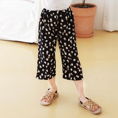 KIDS RECIPE 孩童不規則圓點印花涼感褲