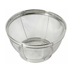 PEARL LIFE 珍珠金屬 廚房濾網 不鏽鋼附腳座 HC-430, 1個