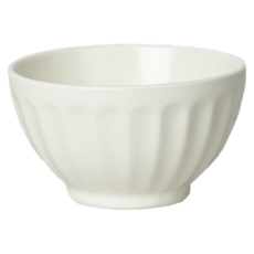 SSUEIM Mild系列 霧面陶瓷飯碗 110 x 63mm, 奶油色, 4個