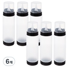 comet 可裁剪矽膠噴嘴醬料瓶, 350ml, 6個