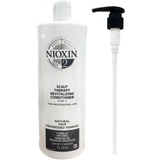 NIOXIN 耐奧森 3D Care System頭皮護理護髮素 第2步驟+按壓器組, 1L, 1入