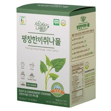 선녀와나물꾼 평창 한끼 취나물 박스타입, 50g, 1박스