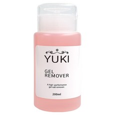 유키 펌프형 젤 리무버, 1개, 200ml