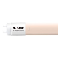 BASF 巴斯夫 臻光彩LED T8燈管 2呎 27*580mm, 黃光(2700K), 1個