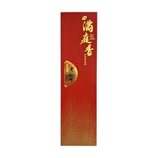 MAN TING XIANG 滿庭香 老山檀香, 禮佛休閒祭祀用品, 香棒長度39.5±0.2cm, 1盒