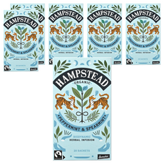 햄스테드 페퍼민트 앤 스피어민트, 1.5g, 20개입, 6개