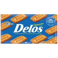 Cheongwoo Foods Delos 卡布奇諾茶餅乾, 630g, 1包