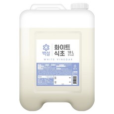 백설 화이트 식초, 1개, 18L