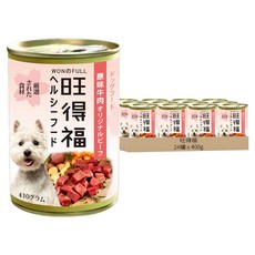 旺得福 狗罐頭, 牛肉, 400g, 24罐