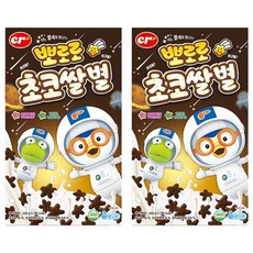 씨알로 뽀로로 초코쌀별 시리얼, 450g, 2개