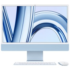 Apple 2023 아이맥 24 M3, 블루, 8GB, 512GB, MAC OS, MQRR3KH/A
