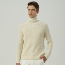 男士花呢高領毛衣 GA0951U120