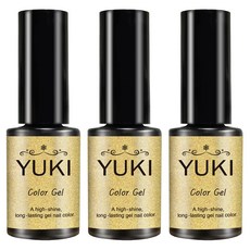 유키 컬러젤, 109호 골드바, 5g, 3개
