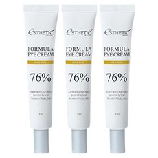 에스테틱하우스 포뮬러 골드스네일 76% 아이크림, 3개, 30ml