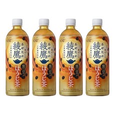 綾鷹 黑豆焙茶, 650ml, 4個
